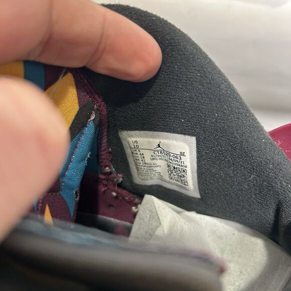 Nike Air Jordan 6 Retro “Bordeaux/Gray Black” CT8529-063 main image 10